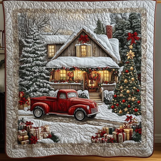 Warm And Cozy Cabin Quilted Blanket GFTONL1343