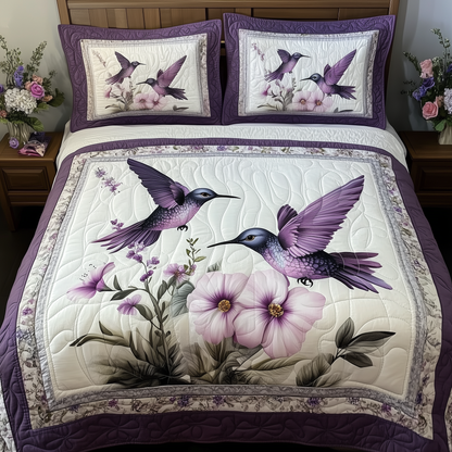 Hummingbird Quilted Bedding Set GFTONL295