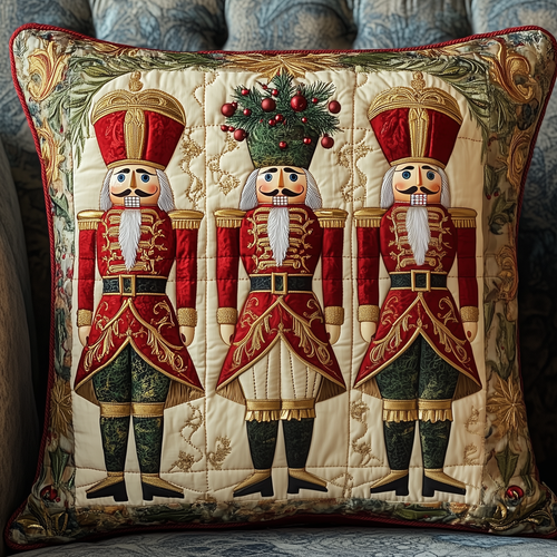 Nutcracker Quilted Pillow Case GFTONL329