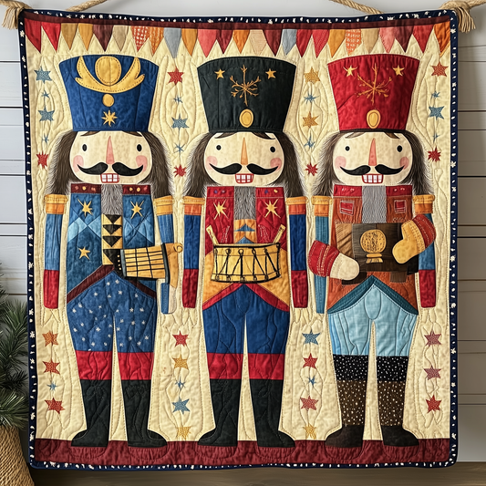 Whimsical Nutcracker Quilted Blanket GFTONL930