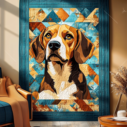 Beagle Quilted Blanket GFTOTL1026