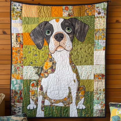 English Bulldog Quilted Blanket GFTOTL1174