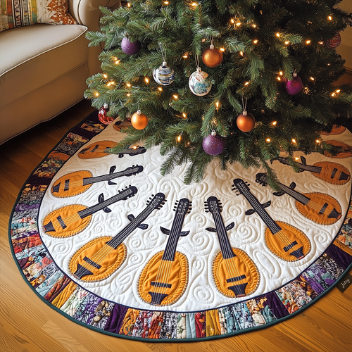 Classical Banjo Quilted Tree Skirt GFTOTL1325