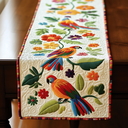 Tropical Parrots Quilted Table Runner GFTOTL277