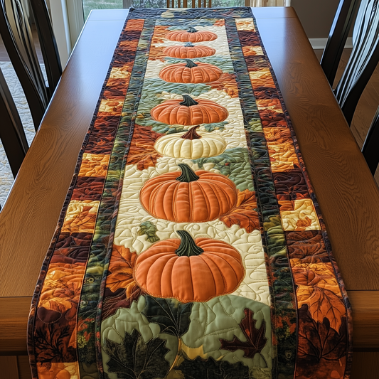 Pumpkins Quilted Table Runner GFTOTL318