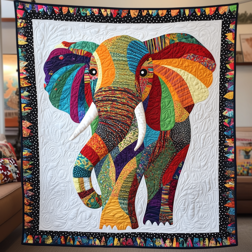 Baby Elephant Quilted Blanket GFTOTL333