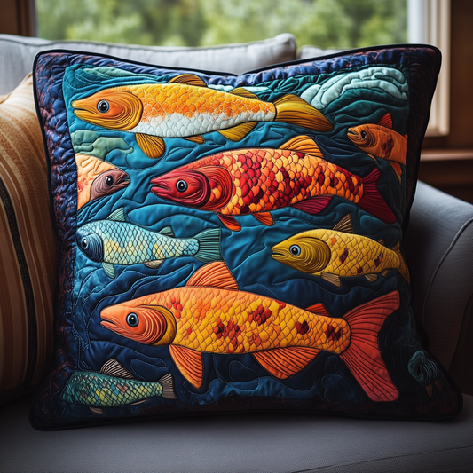 Fishing Quilted Pillow Case GFTOTL424