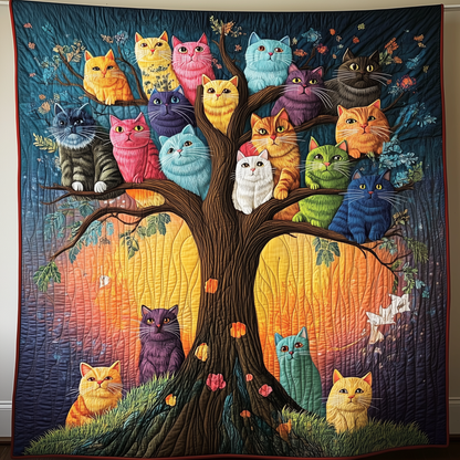 Cat of Life Quilted Blanket GFTOTL444