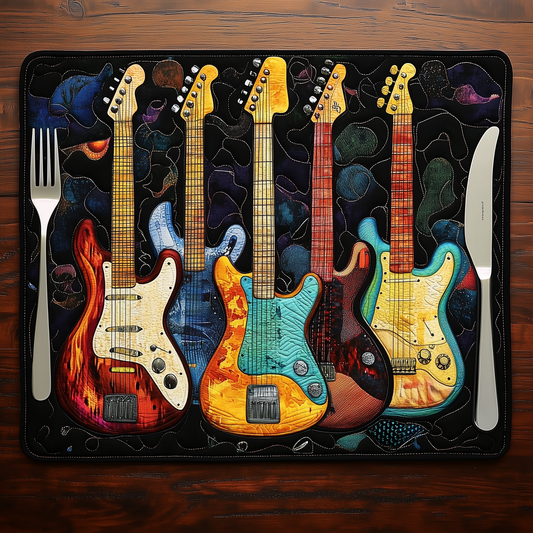 Guitars Quilted Place Mat GFTOTL528