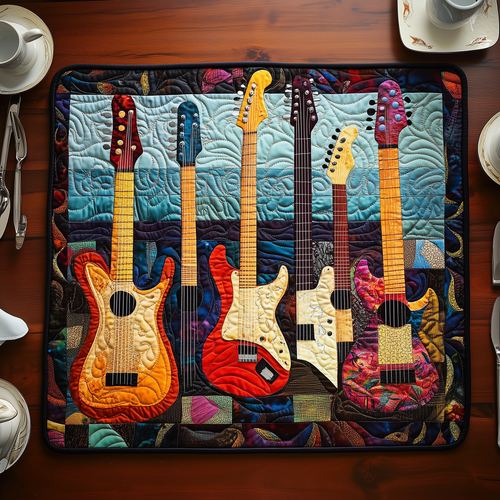 Electric Guitars Quilted Place Mat GFTOTL534