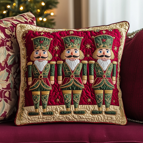 Nutcracker Quilted Pillow Case GFTOTL743