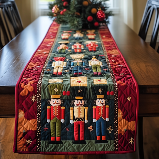 Christmas Nutcracker Quilted Table Runner GFTOTL971