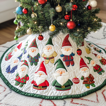 Gnome Quilted Tree Skirt GFTOTP021