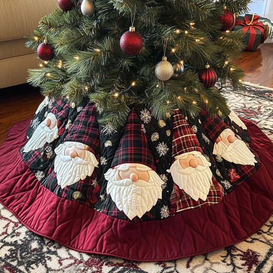 Christmas Gnome Quilted Tree Skirt GFTOTP102