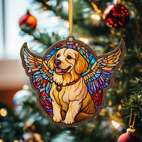 Golden Retriever Remembrance Mica Ornament GFTOTP1139