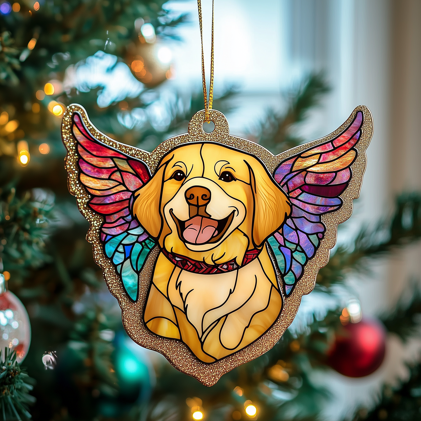 Golden Retriever Remembrance Mica Ornament GFTOTP1142