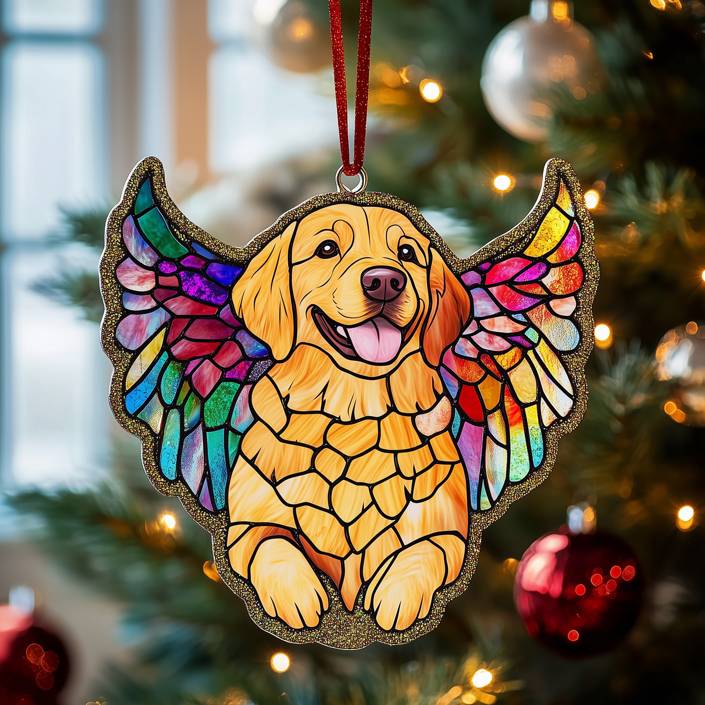 Golden Retriever Remembrance Mica Ornament GFTOTP1143