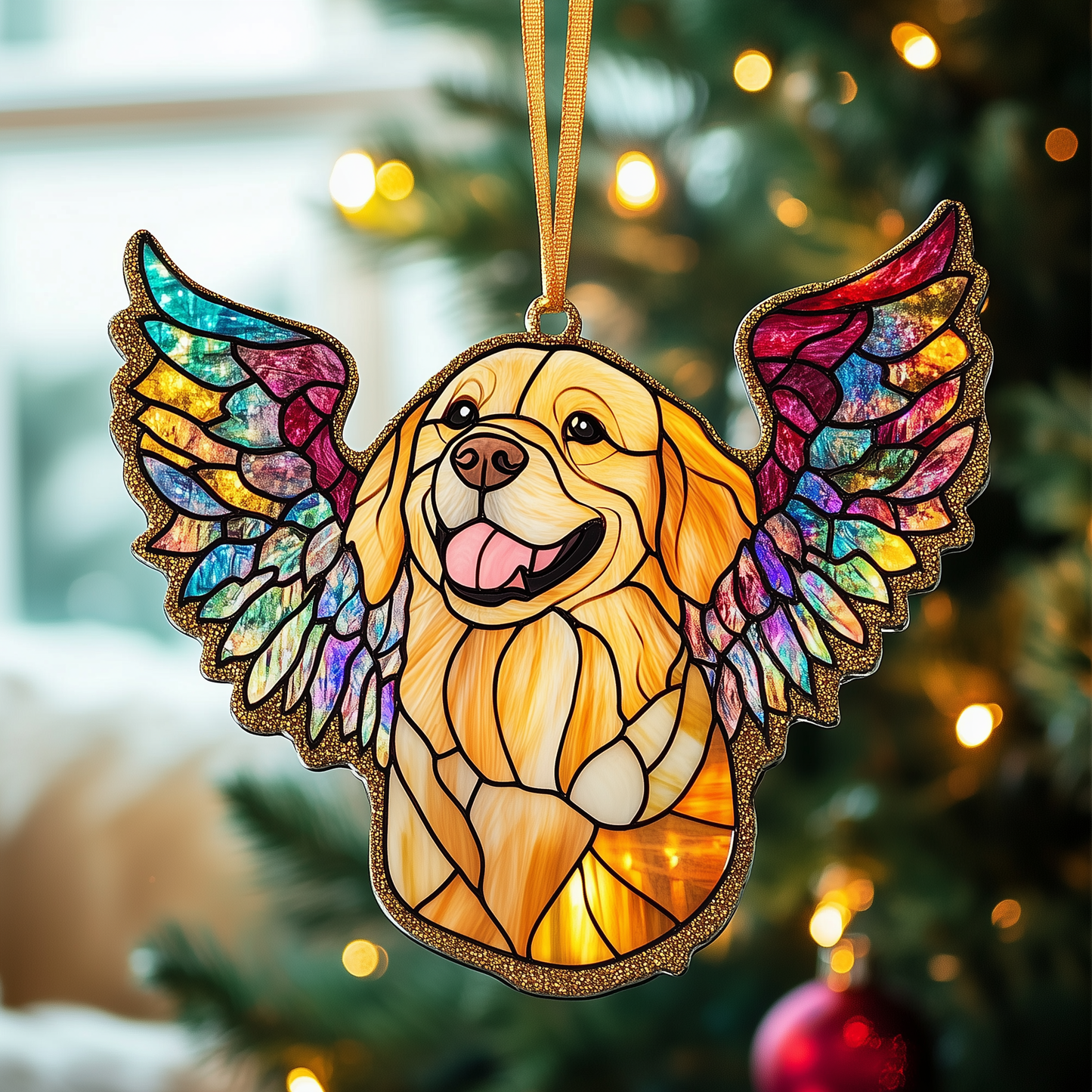 Golden Retriever Remembrance Mica Ornament GFTOTP1144