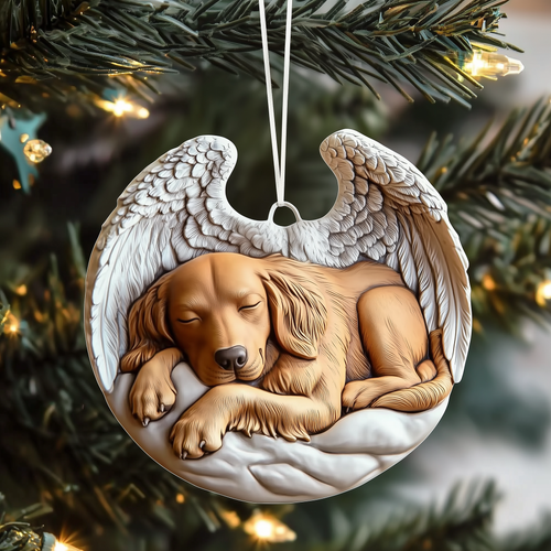 Golden Retriever Remembrance Mica Ornament GFTOTP1146