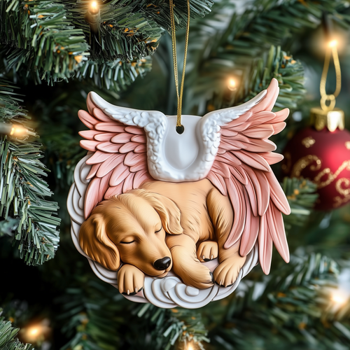 Golden Retriever Remembrance Mica Ornament GFTOTP1148