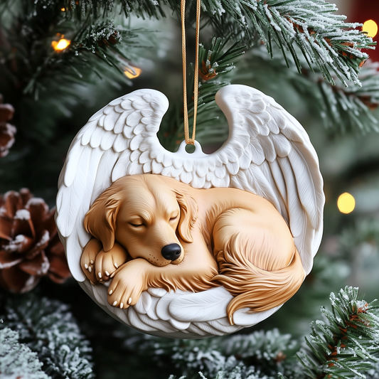 Golden Retriever Remembrance Mica Ornament GFTOTP1151