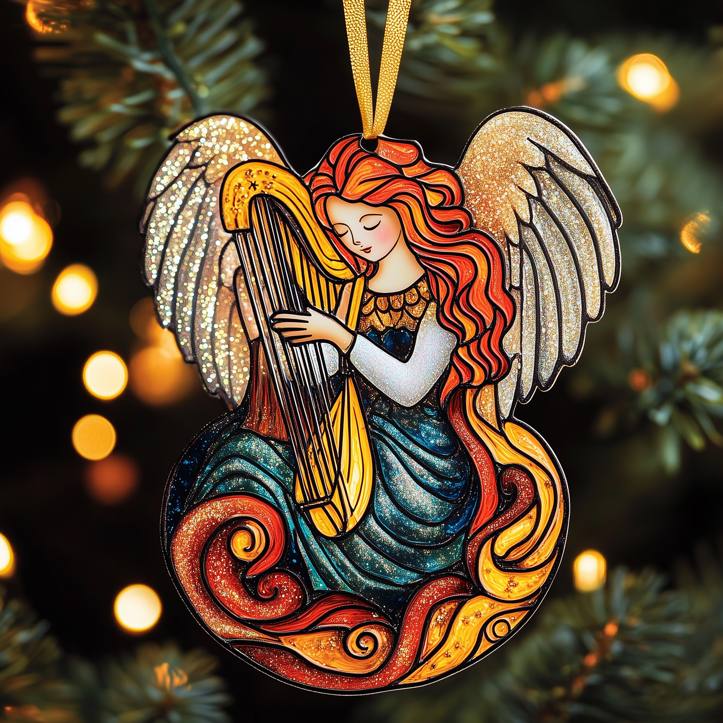 Christmas Angel Mica Ornament GFTOTP1190