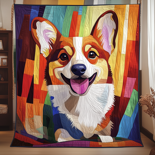 Corgi Quilted Blanket GFTOTP133