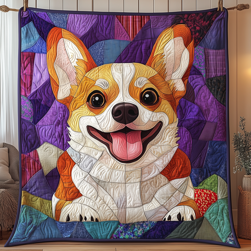 Corgi Quilted Blanket GFTOTP135