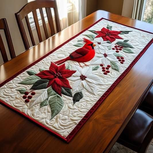 Red Cardinal Quilted Table Runner GFTOTP155