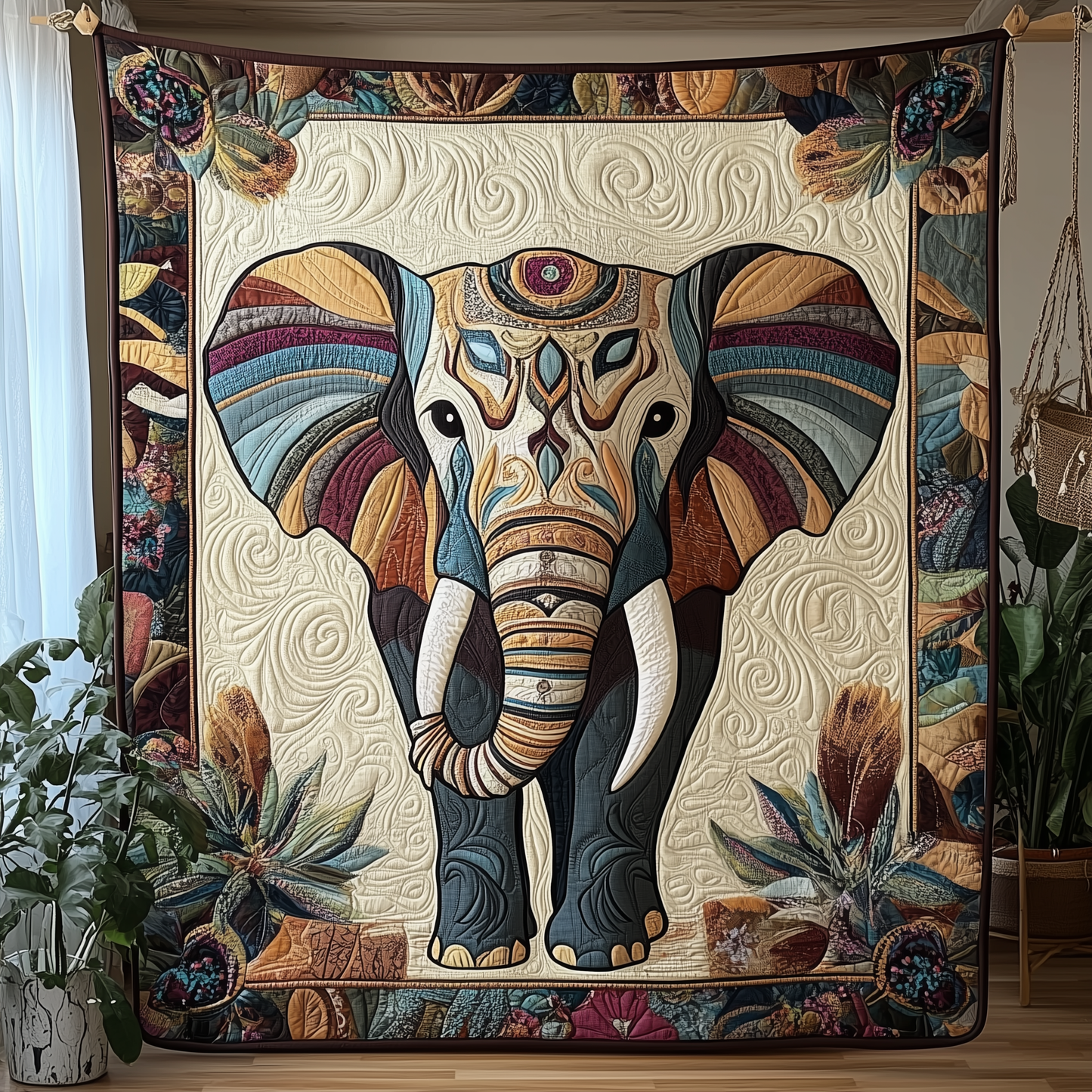 Elephant Quilted Blanket GFTOTP198