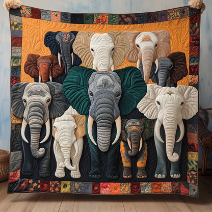 Elephant Quilted Blanket GFTOTP201