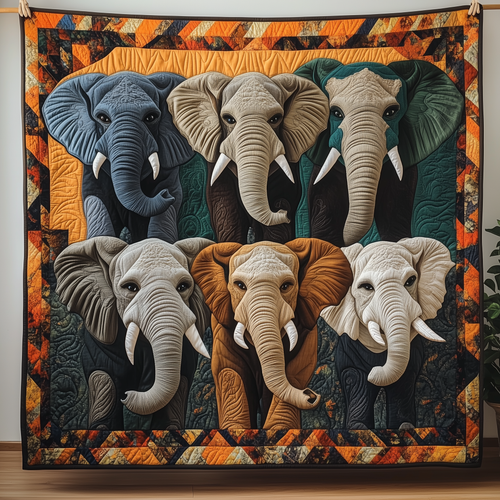 Elephant Quilted Blanket GFTOTP202