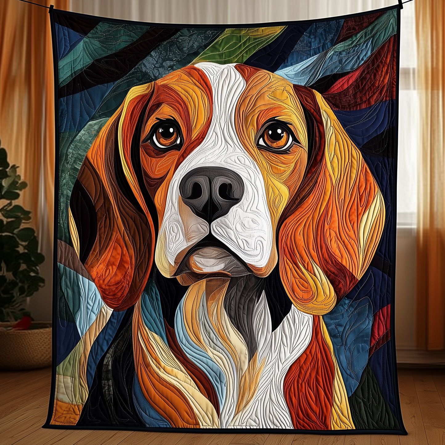 Beagle Quilted Blanket GFTOTP396