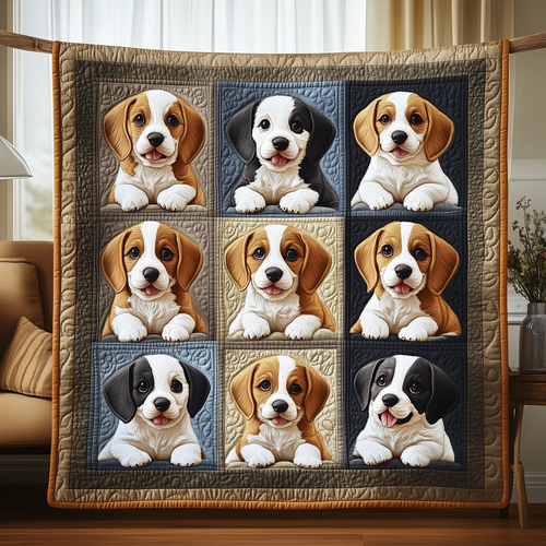 Adorable Beagle Quilted Blanket GFTOTP404