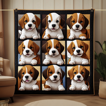 Adorable Beagle Quilted Blanket GFTOTP405