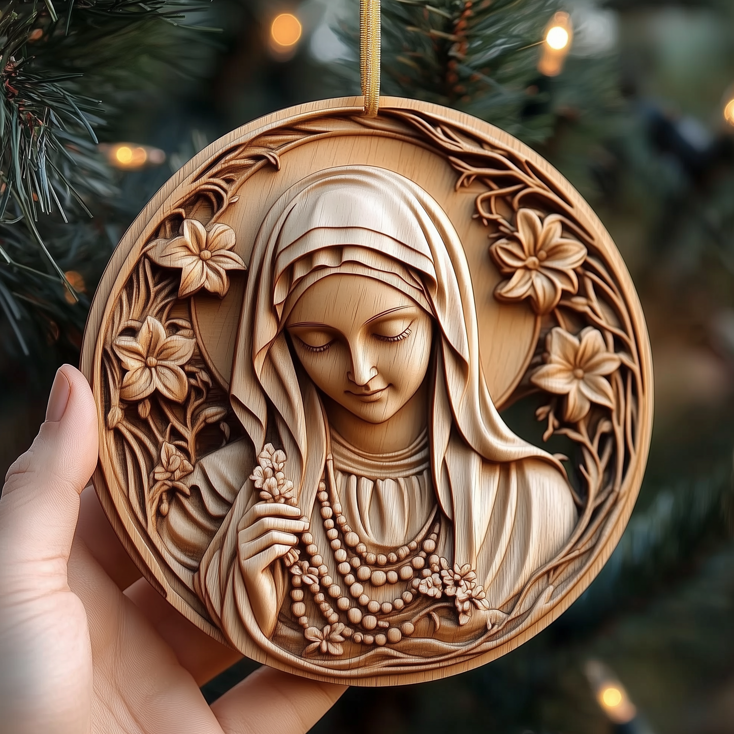 Mother Mary Mica Ornament GFTOTP865