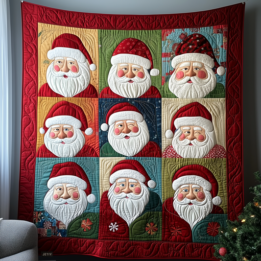 Santa Claus Quilted Blanket GFTOTP873