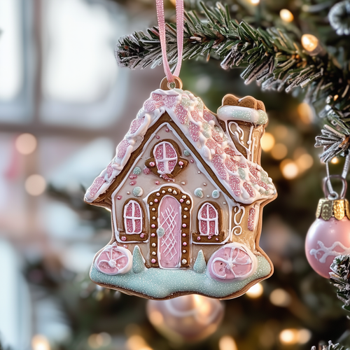 Pastel Sweet House Mica Ornament GFTOTP961