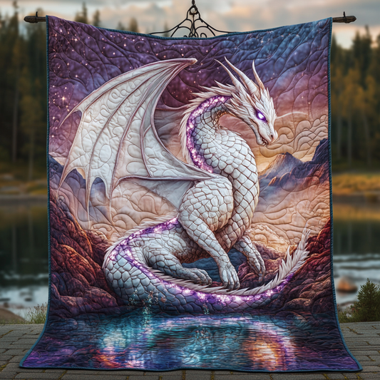 Moonlit Serpent Quilted Blanket EQT0DK003