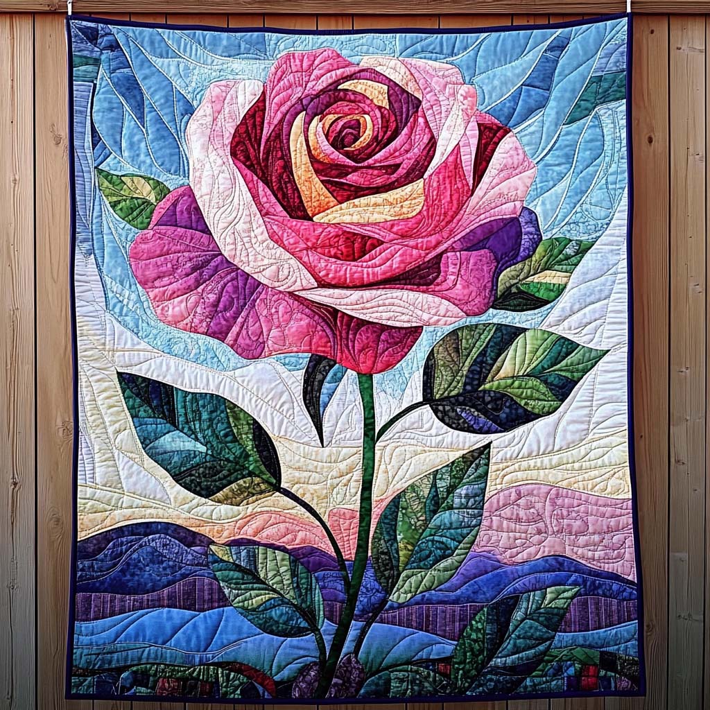 Radiant Rose Quilted Blanket EQT0NT004